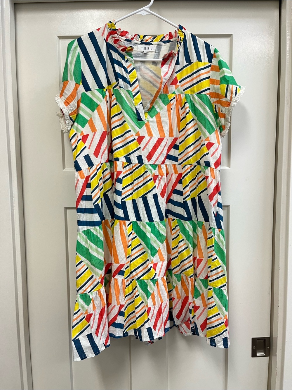 THML Summer Geometric Dress M